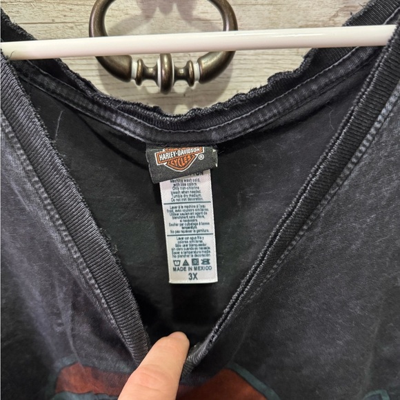 Harley-Davidson Gray Short Sleeve Relaxed Tee - Picture 3 of 5